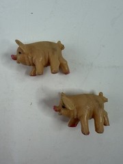 Vintage 90s Pass The Pigs Go Hog Wild Dice Game Extra Pigs Replacement Pieces