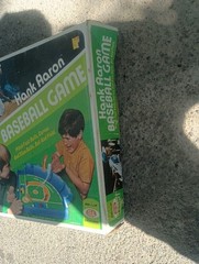 Vintage RARE 1973 Ideal Toys Hank Aaron Baseball Game