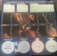 The Dresden Files Cooperative Card Game + Expansions 1, 2, 3, 4, 5, Mouse & RA