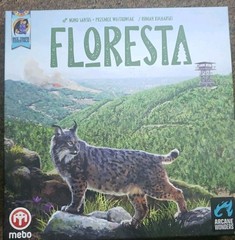 Arcane Wonders Boardgame Floresta Box New