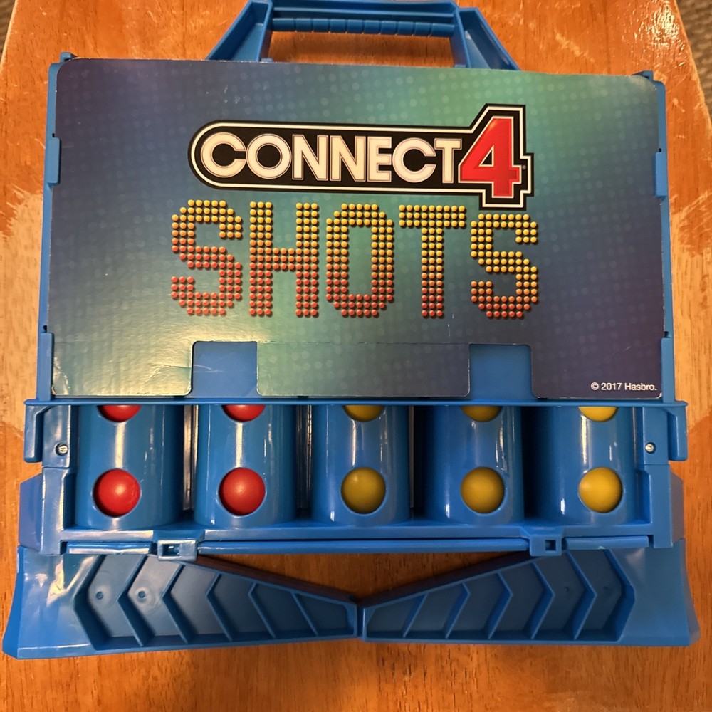 Hasbro Gaming Connect 4 Shots Board Game Activity for Standard, Multicolor new!