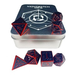 Fantasydice Metal Dice Set Collection for DND and All TRPG Games (Nightwatch,…