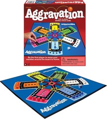 Aggravation Classic Marble Race Game by Games USA For 2 to 6 Players Ages 6