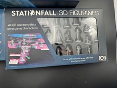 Ion Stationfall Board Game Collection with Standees Miniatures Mat BGG Promo