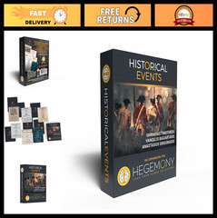 Historical Events Expansion for Hegemony – 50 New Cards, Asymmetric Gameplay, 2-