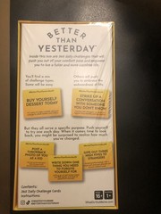 Better than Yesterday 365 Daily Challenges Activity Cards