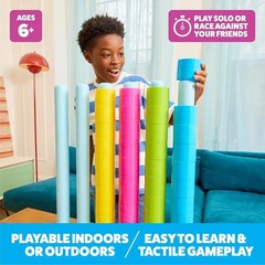 Giant Color Stack Challenge by Relatable – Strategy Stacking Game with 50 Puzzle