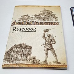 Age of Civilization Board Game Complete Solo Mode 5 Scenarios ICE Makes 2020
