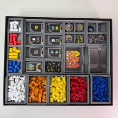 Gaia Project Board Game w/Folded Space Insert & Sleeved Cards COMPLETE