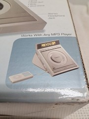 Timex T609 Stereo CD Dual Alarm Clock Radio MP3 Audio open box