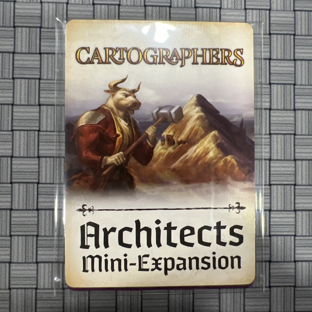 Cartographers – Architects Mini-Expansion Promo Pack – NEW Sealed – Free Postage