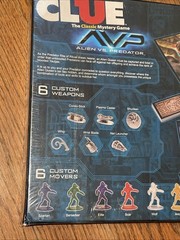CLUE AVP ALIEN VS PREDATOR BOARD GAME SEALED* READ NEW Hasbro 2016