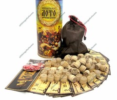 Козацьке Лото Ukrenian Cossack’s Loto Wooden LOTO Game Lotto Wood Barrels Super