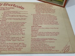 Strawberry Shortcake Housewarming Surprise 1983 Parker Bros – Board game & Rules
