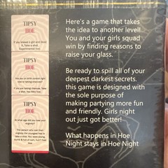 Tipsy Hoe Girl’s Night Game – Ladies Night Game for Party Nights, Bachelorette