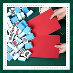 Compact and Portable Mahjong Tile Mixer Shuffler Set – Perfect for Travelers