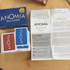 100% Complete 2016 Anomia Card Game Mensa Select Ages 10 and Up 3 to 6 Players