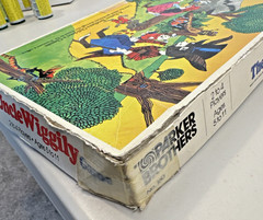 Vintage The Uncle Wiggly Board 1967 Pre-owned Classic Game