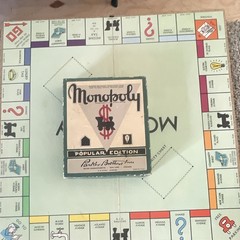 1940S Or 50 Monopoly Game It Appears To Be Complete Lots Of Fun For Everyone