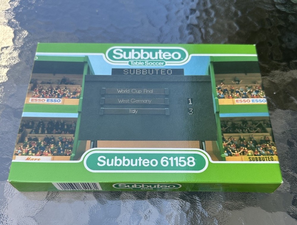 RARE VINTAGE 90’S SUBBUTEO STADIUM SCOREBOARD TEAMS NAMES 61158 SOCCER NEW !