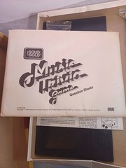 Vtg Solid Gold Music Trivia game 1984 Ideal Board Game, pre-owned