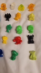 Lot 36 Gogo’s Crazy Bones Various Colors & Series – Satori – Translucent, Used