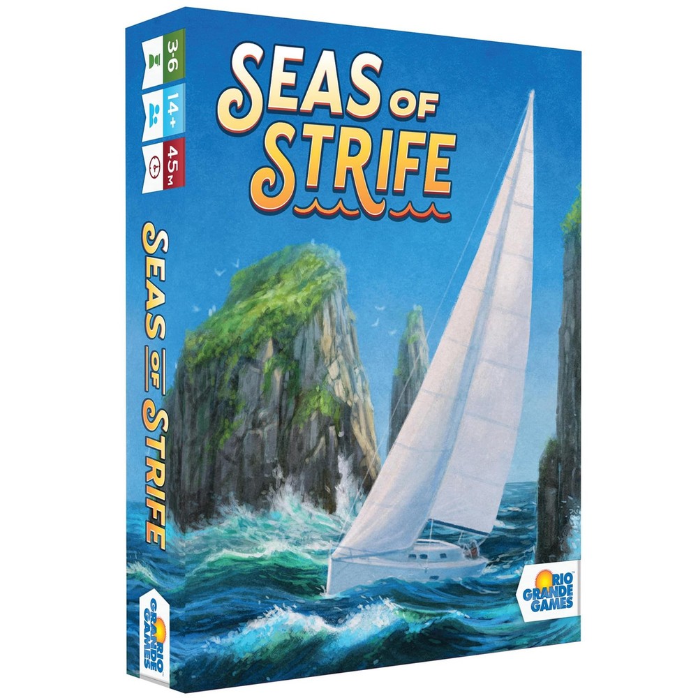 Seas Of Strife Nautical Trick Taking Card Game For 3 To 6 Players 30 To 60 Min