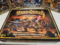 NEW Large Teir Hasbro HeroQuest Main Game System With 6 Expansions Mega Bundle