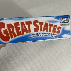 Learning Express Great States Board Game NWT