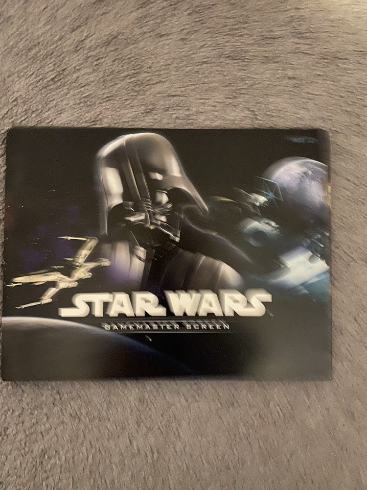 Star Wars Saga Edition RPG – Game Master Screen – Excellent Condition – Rare
