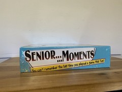NIB Senior Moments Board Game by TDC Games – Ages 12+/ 2-8 Players–Family Fun