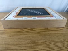 Monopoly Luxe Edition Solid Maple Wood Cabinet Premium WS Game Company Open Box