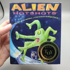 Alien Hotshots Card Game Gamewright Out Of Print G1032 1998 Board Toy Award