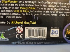 New King of Tokyo Board Game Richard Garfield Award Winning NIB Original Version