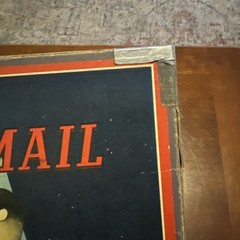 Parker Brothers Flying The United States Air Mail Game 1924 Vintage Rare