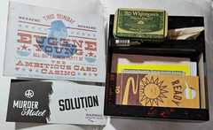Hunt A Killer Murder at The Motel Mystery Game 2023 Open Box – 100% Complete