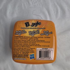 Boggle Classic By Hasbro Gaming Word Strategy Game Travel Size Case New Sealed