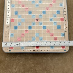 Vintage 1977 Scrabble Deluxe Edition Set Board Turntable Selchow Righter