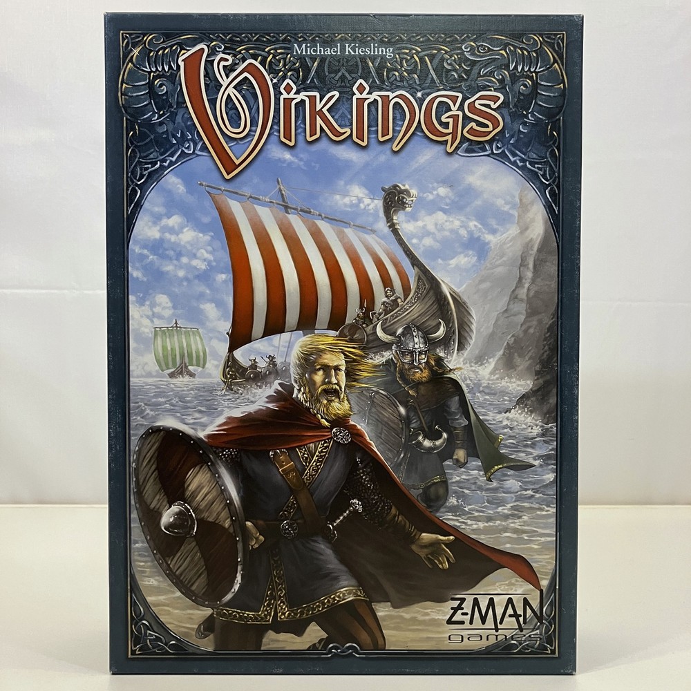 Michael Liesling Vikings 2014 Z-Man Strategy Board Game 2-4 Players Ages 13+