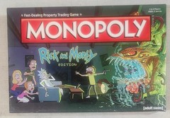 Monopoly Game Rick and Morty Collector’s Edition Gently Used