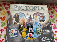 Pictopia Disney Edition Picture Trivia Family Board Game Fun