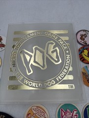 Vtg 1994 World POG Federation Micro Tournament Game Pack Case Board Lot 28