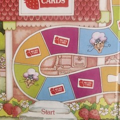 Vintage Strawberry Shortcake Housewarming Surprise Board Game 1983 Complete