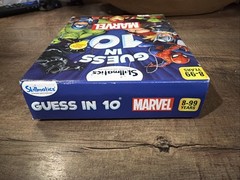 MARVEL UNIVERSE Guess in Ten matching game 2022 comic-book heroes Black Panther