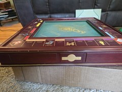 Franklin Mint MONOPOLY Collector’s Edition Wood Board Game 1991 Complete* W/ COA