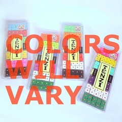 TENZI PARTY PACK COMBO Dice Game 6 Sets of 10 w Storage Case Colors Will Vary
