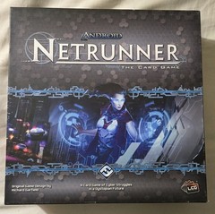 Android Netrunner The Card Game. Fantasy Flight Board Game.