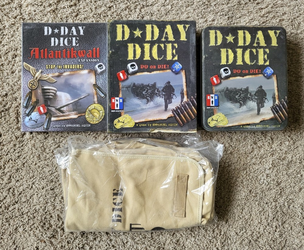 D-Day Dice Do or Die Board Game Valley Games Kickstarter AtlantikWall
