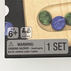 Cardinal Mancala Complete Solid Wood Folding Game Board Stores All 48 Pieces