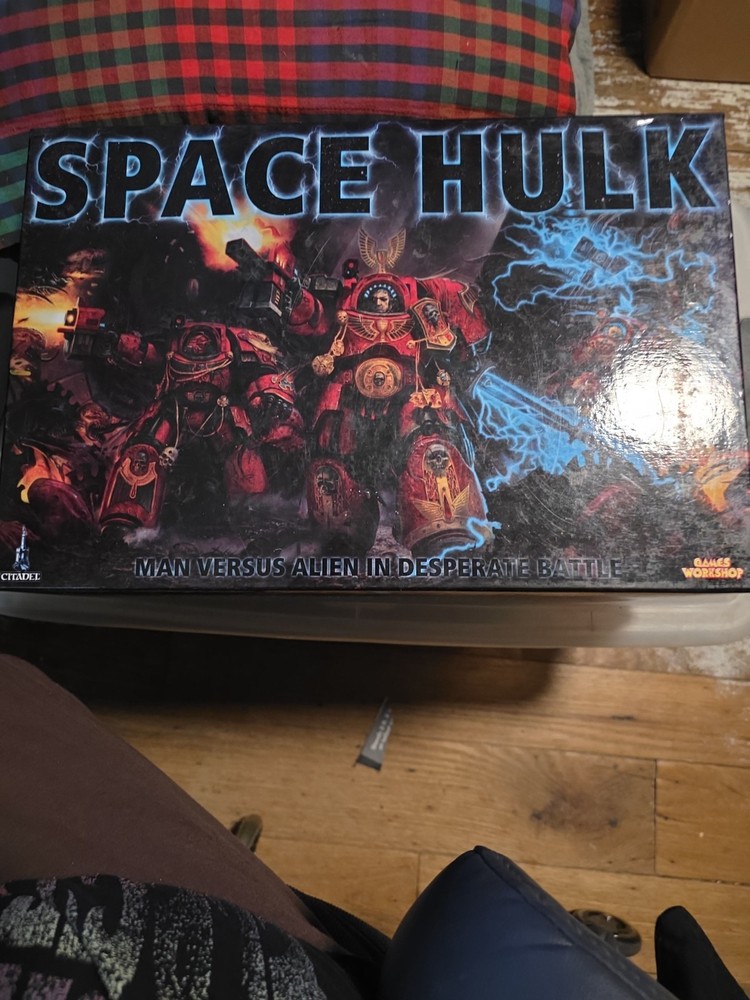 Games Workshop Space Hulk 3rd Edition Board Game Complete, MOSTLY unpunched